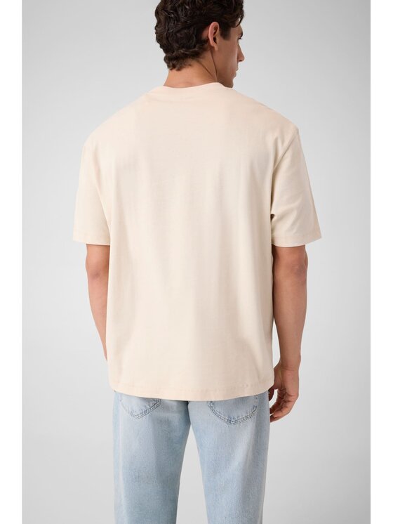 Guess Guess T-Shirt 183565 Béžová Classic Fit