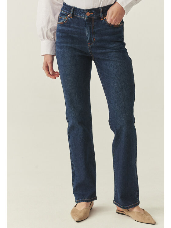 TATUUM TATUUM Džínsy KATA Tmavomodrá Bootcut Fit