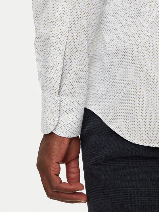 Tommy Hilfiger Tommy Hilfiger Košeľa MW0MW36923 Biela Slim Fit