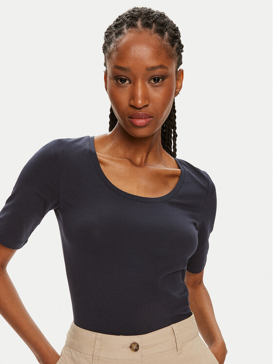 Gant Gant T-shirt 4203491 Tamnoplava Slim Fit