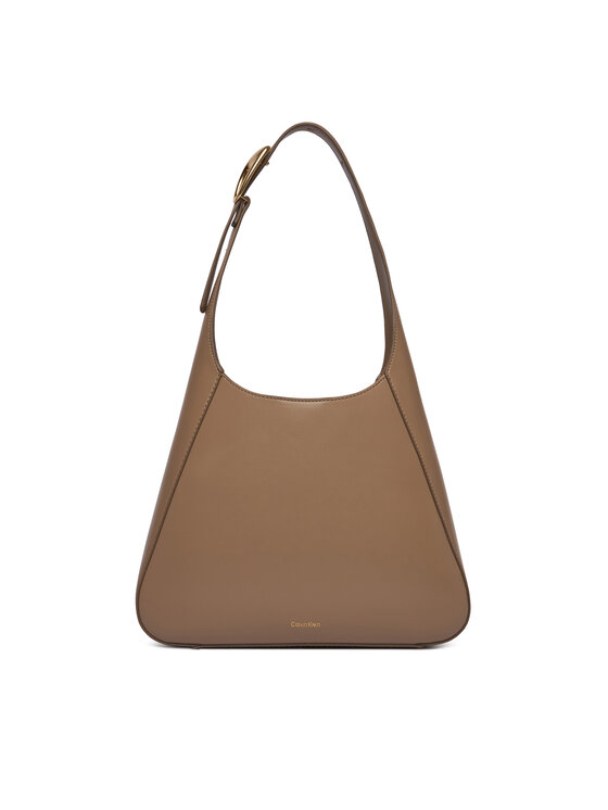 Calvin Klein Calvin Klein Ročna torba Hardware Adj Strap Medium Bag LV04F3402G Bež