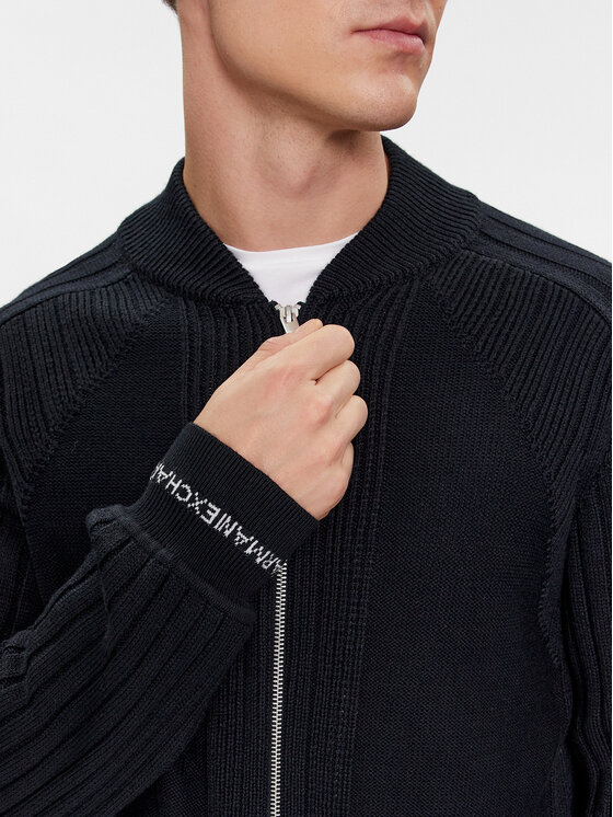 Armani Exchange Armani Exchange Kardigán 3DZE6A ZM1LZ 1583 Sötétkék Regular Fit