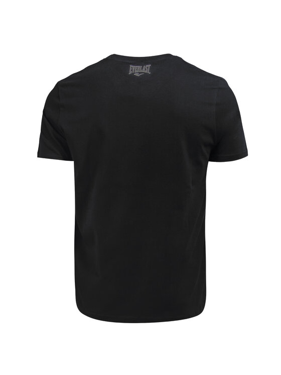 Everlast Everlast T-Shirt 291J86 Czarny Comfortable Fit