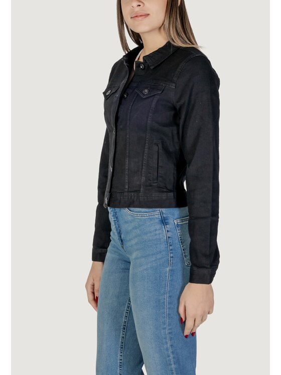 ICHI ICHI Cappotto IHBILLY JA Nero To Fit