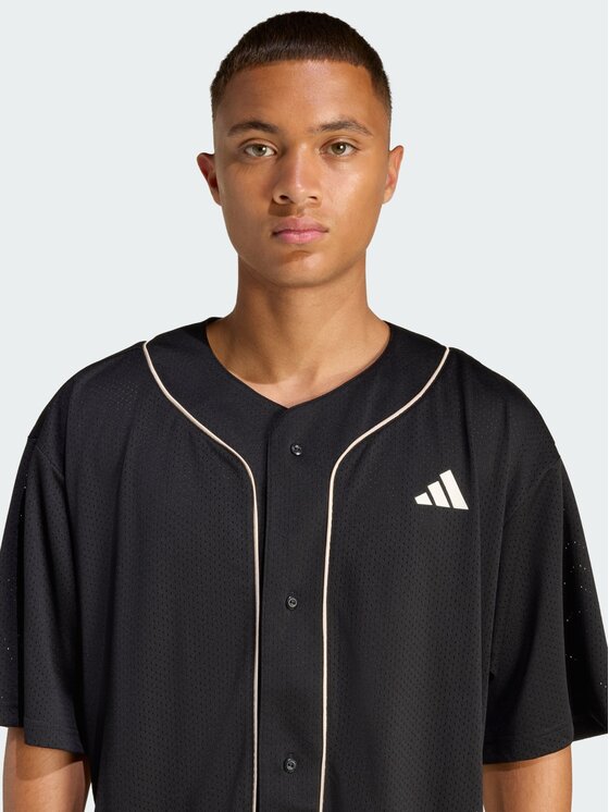 adidas adidas Koszula 158750 Czarny Loose Fit