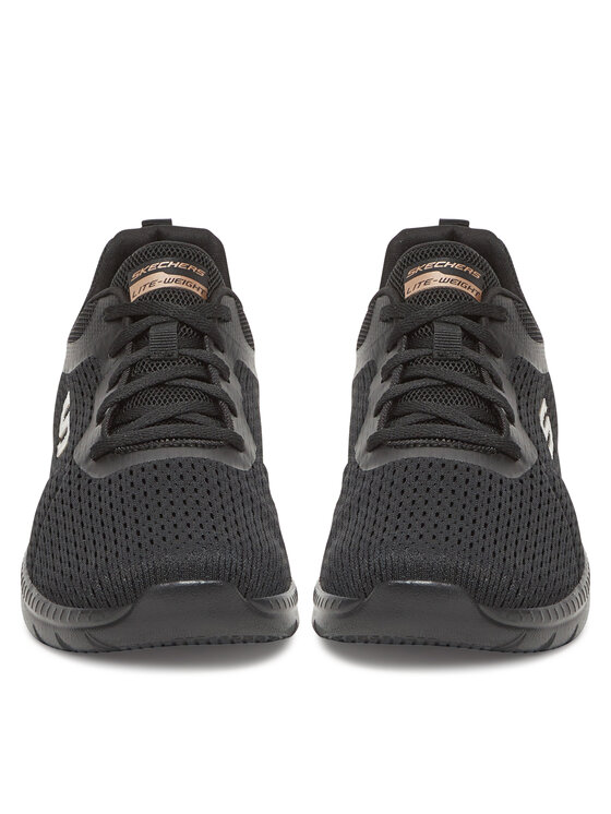 Skechers Skechers Sneakersy BOUNTIFUL 12607 BKRG_ Czarny
