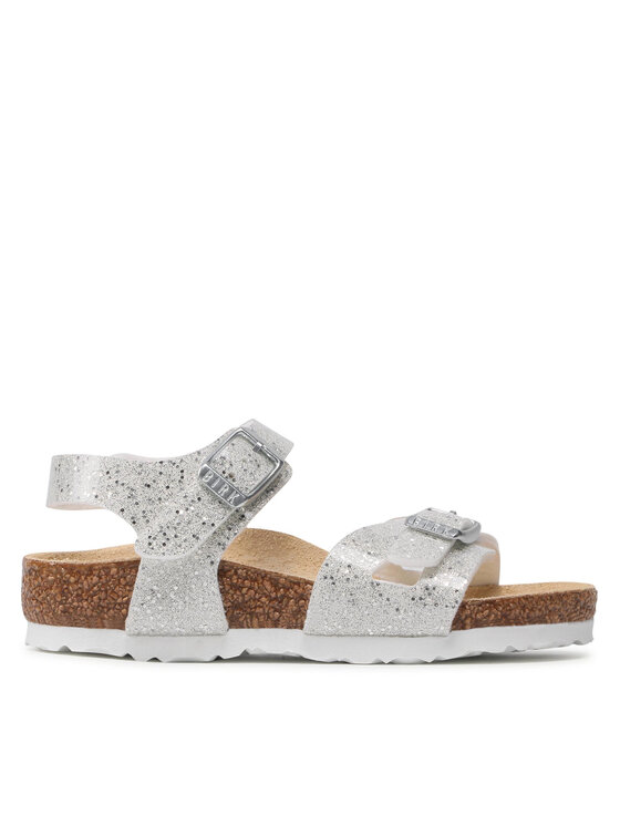Birkenstock Birkenstock Sandały Rio Kids 1022198 Srebrny