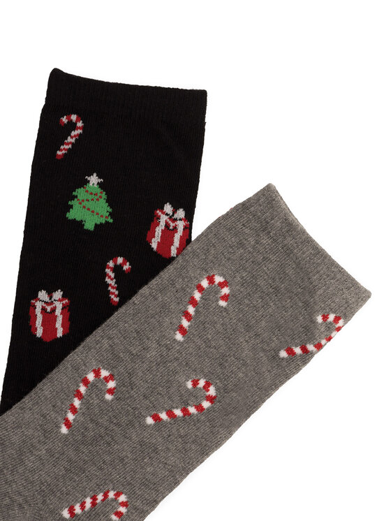 Lasocki Lasocki Dlhé ponožky 2MB-001-AW23 (2-pack) Sivá