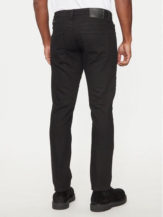 INDICODE INDICODE Τζιν Pittsburgh 65-055 Μαύρο Regular Fit