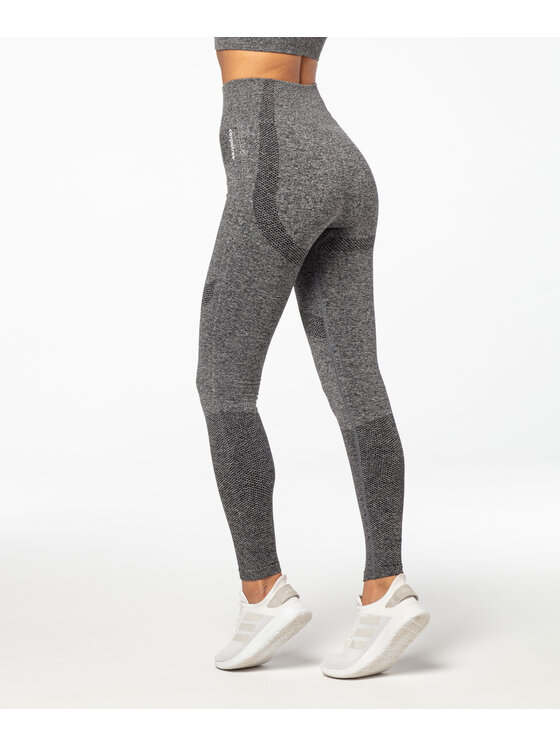 Carpatree Carpatree Legginsy Vibe Leggings Szary Fitted Fit