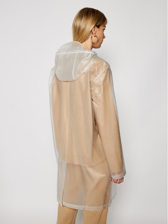 Rains Rains Regenjacke Unisex 1269 Weiß Regular Fit