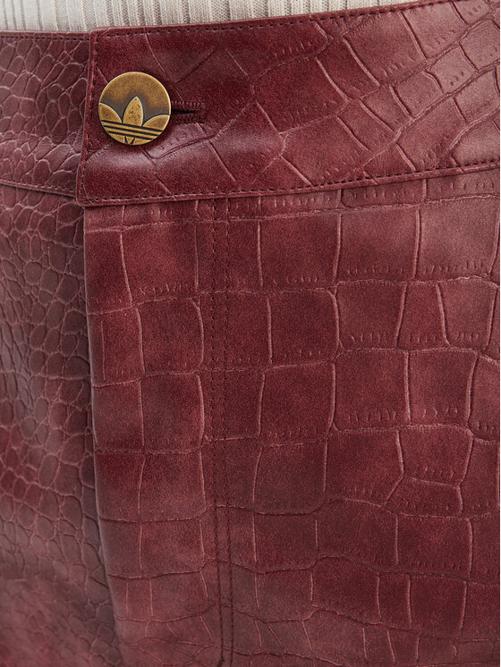 adidas adidas Krilo iz umetnega usnja Pleather KD8785 Bordo rdeča Regular Fit