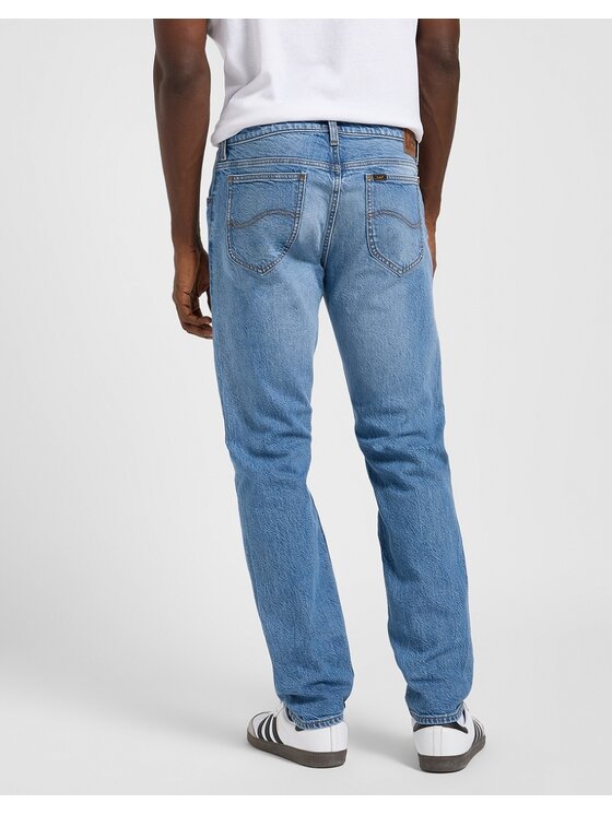 Lee Lee Jeansy RIDER Niebieski Slim Fit