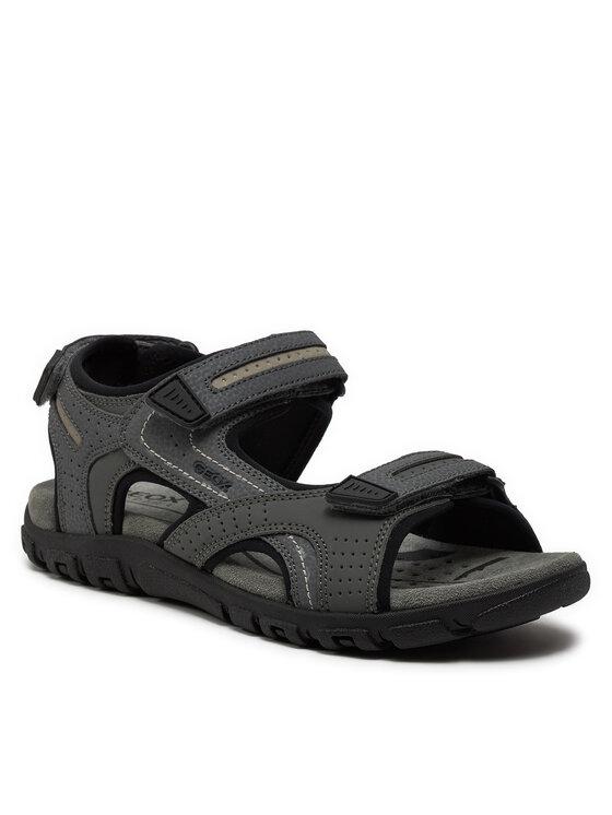 Geox Geox Sandály U S.Strada D U8224D 0BC50 C9014 Šedá
