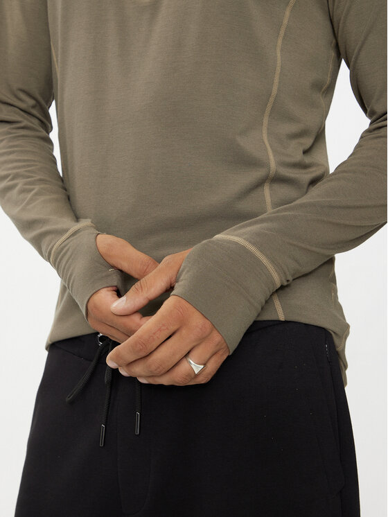 Whistler Whistler Intimo termico pezzo sopra Bosco M Wool Baselayer W213182 Verde