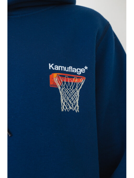 Kamuflage Kamuflage Bluza Ballin Granatowy Comfort Fit