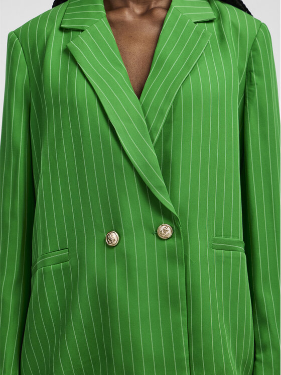 YAS YAS Giacca da abito Ella 26030021 Verde Regular Fit