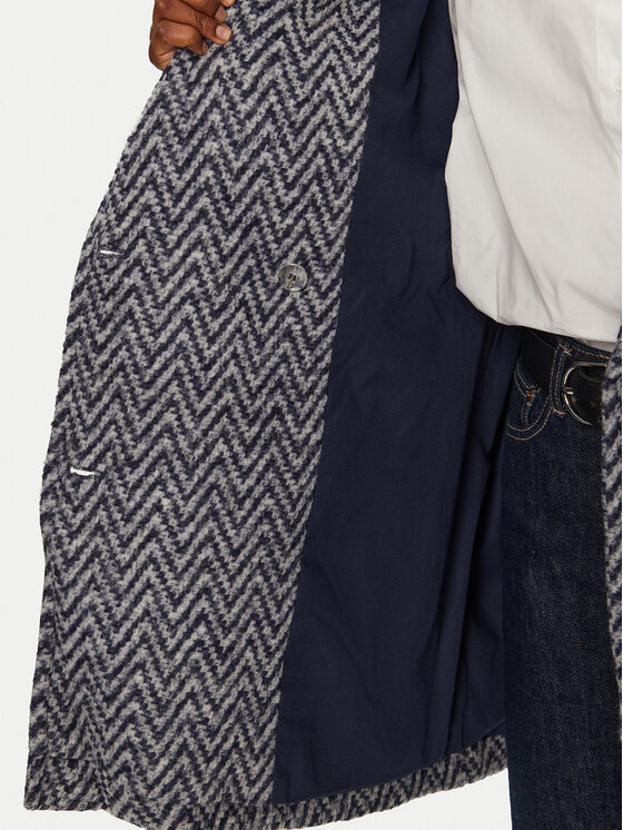 United Colors Of Benetton United Colors Of Benetton Вовняне пальто 2JCHDN06D Кольоровий Loose Fit