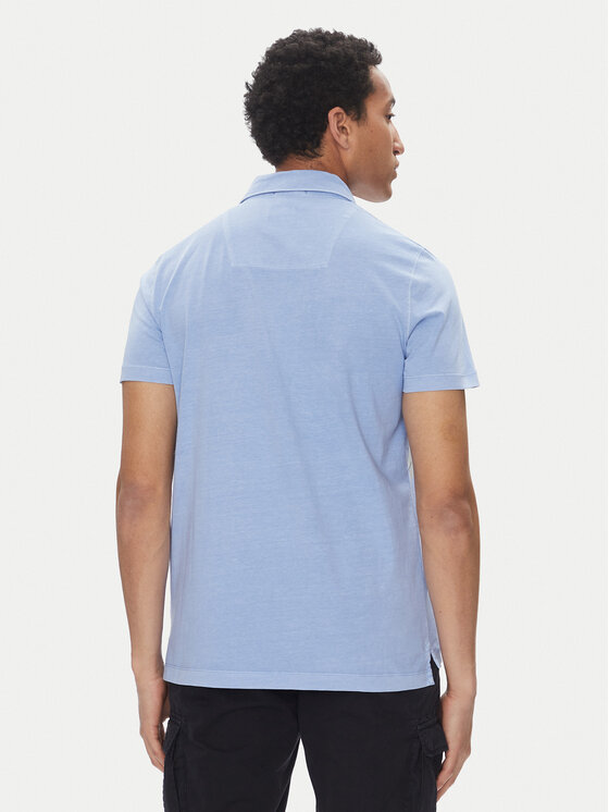 Aeronautica Militare Aeronautica Militare Polo 251PO1852J677 Błękitny Regular Fit