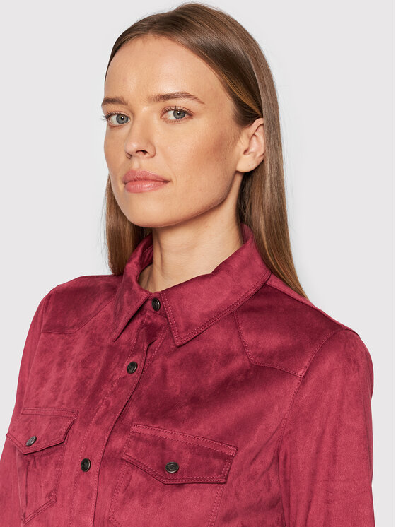 Camicia Daisy W1BH13 WE5D0 Rosa Slim Fit