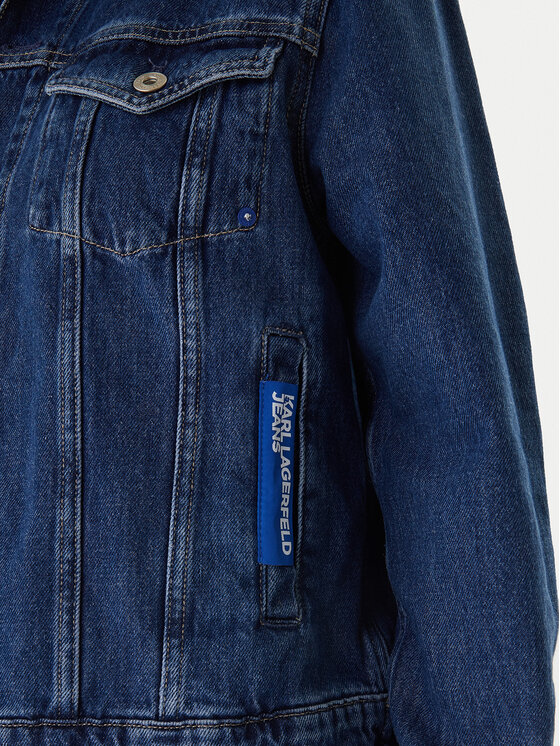 Karl Lagerfeld Jeans Karl Lagerfeld Jeans Farmer kabát A1W14002 Kék Regular Fit