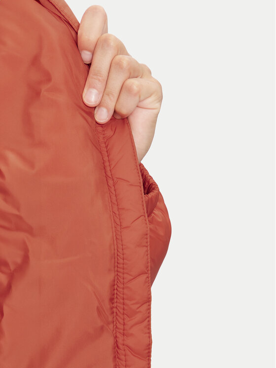 Napapijri Napapijri Ziemas jaka A-Box Logo NP0A4HZ1 Oranžs Loose Fit