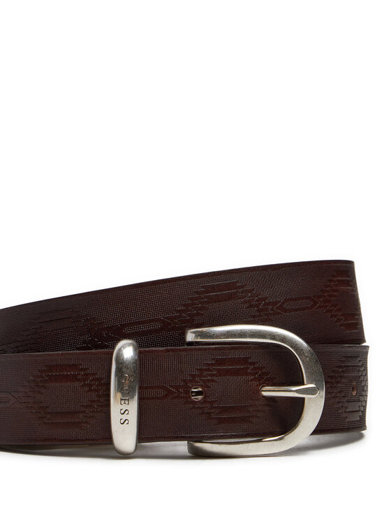 Guess Guess Pasek M4BZ32 L0VH0 Brązowy