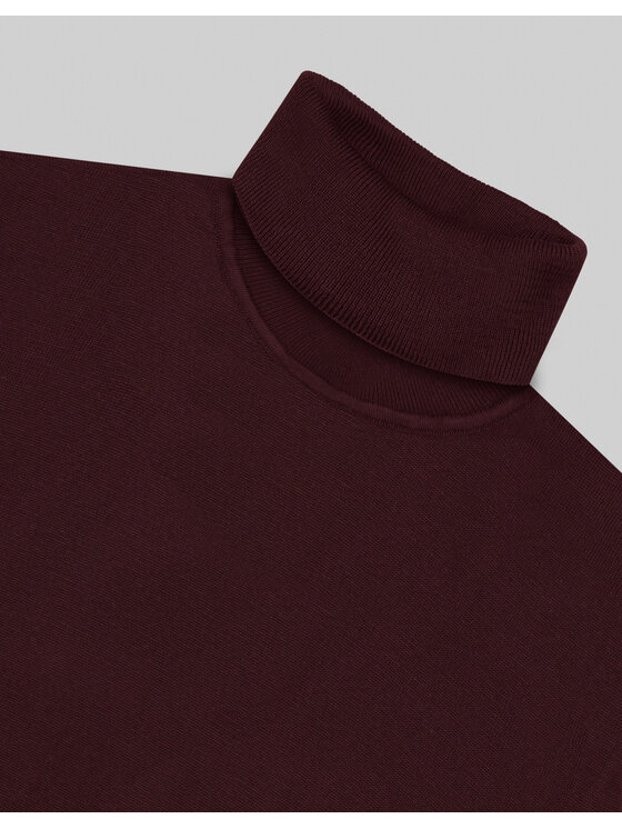 Borgio Borgio Golf goriano_bd Bordowy Comfort Fit