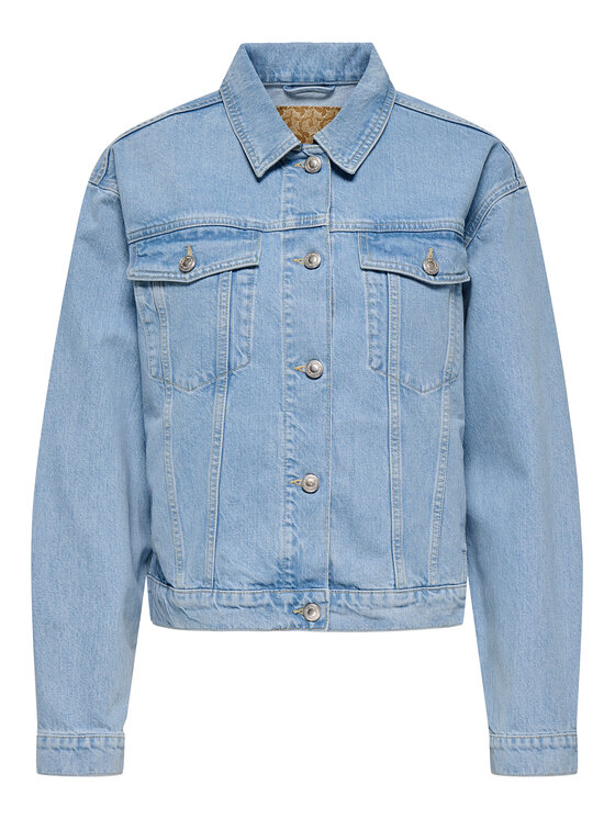 ONLY ONLY Jeansová bunda Harper 15363548 Modrá Regular Fit