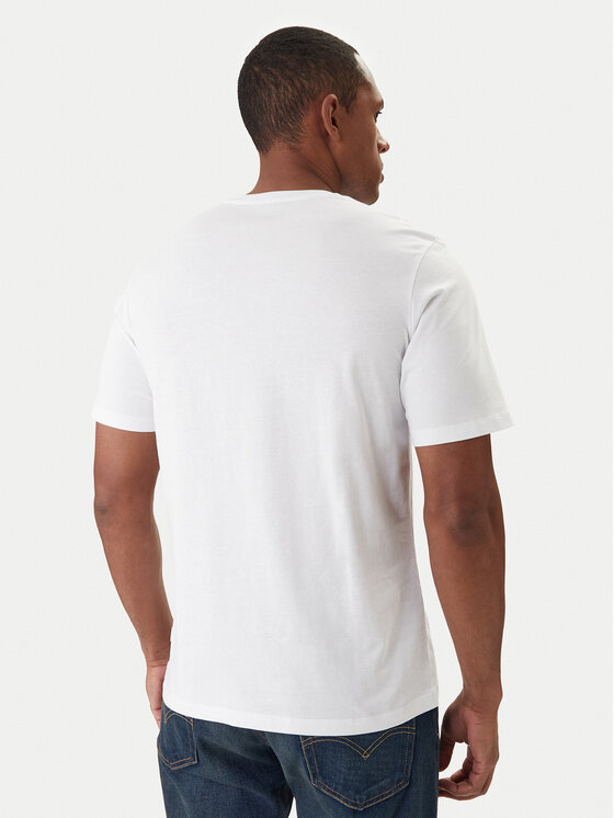 Jack & Jones Jack & Jones T-Shirt Basic 12156101 Biały Slim Fit