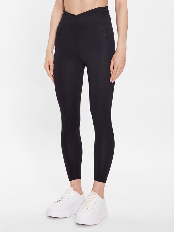 DKNY Sport Leggings DP2P3052 Crna Classic Fit