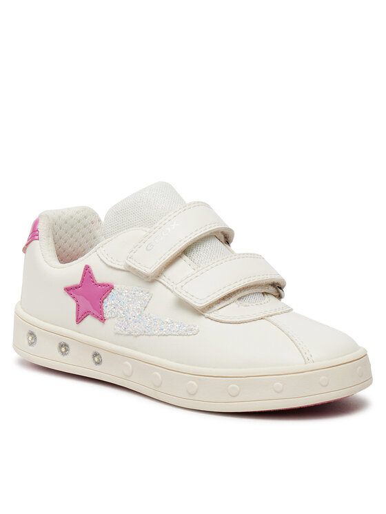 Geox Geox Αθλητικά J Skylin Girl J458WA 000BC C0563 S Εκρού