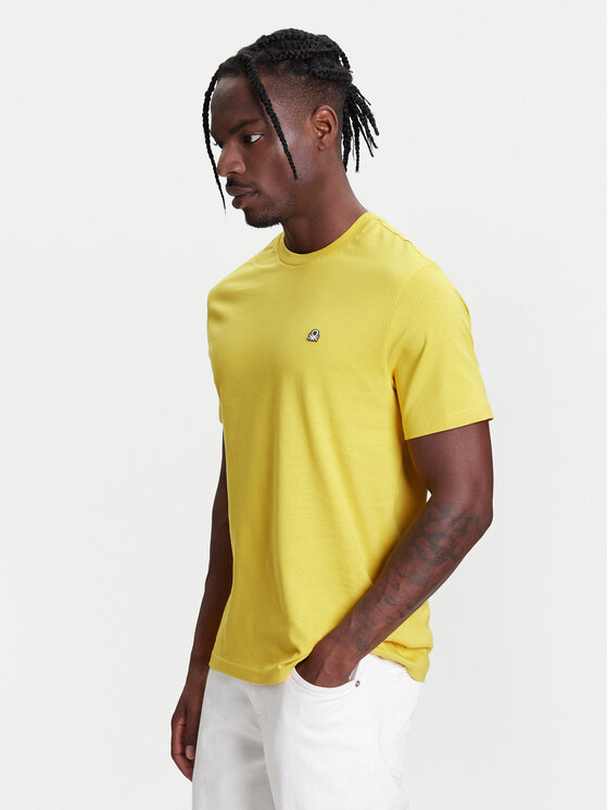 United Colors Of Benetton United Colors Of Benetton T-shirt 3MI5J1AF7 Žuta Regular Fit