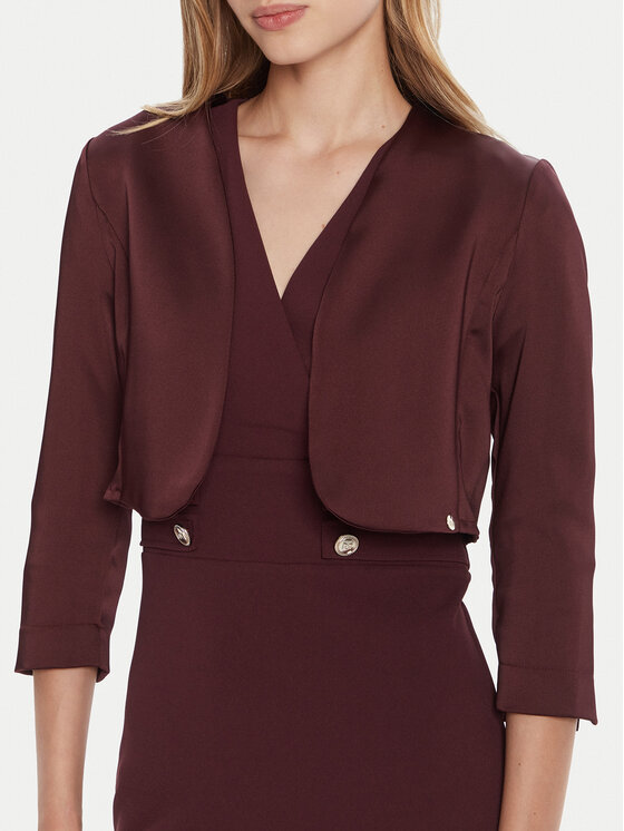 Rinascimento Rinascimento Boolero CFC0125060003 Bordoopunane Regular Fit