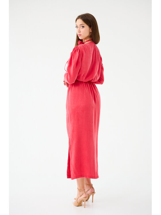 Leimann Leimann Sukienka koktajlowa Victoria Czerwony Feminine Fit