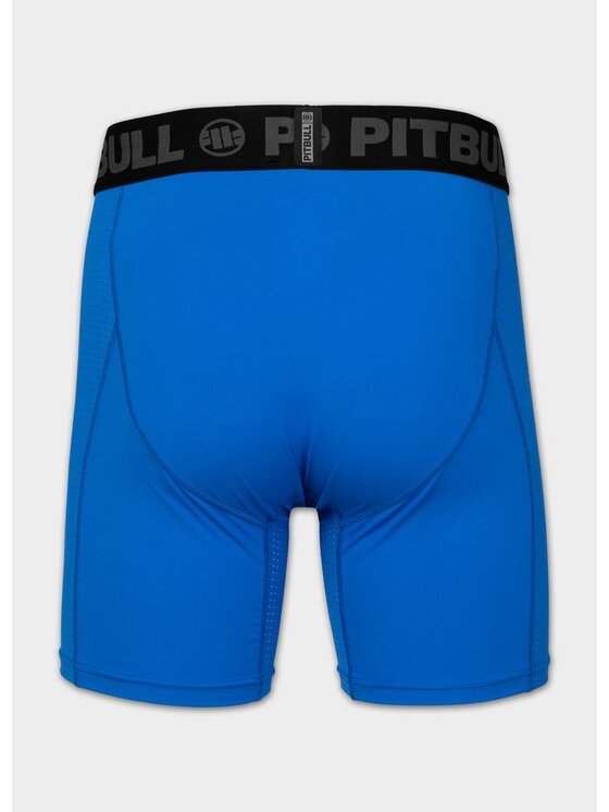 PITBULL PITBULL Szorty sportowe RUNWAY Niebieski Regular Fit