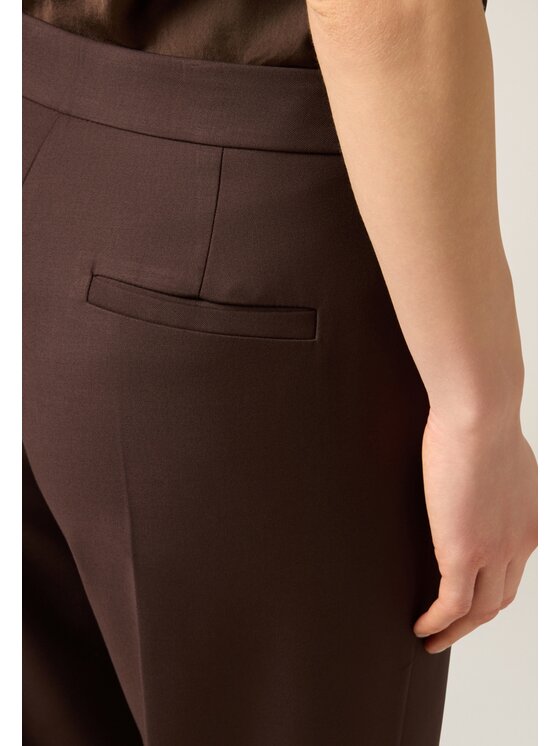 Oltre Oltre Spodnie materiałowe P03VR009398N032 Beżowy jasny Baggy Fit