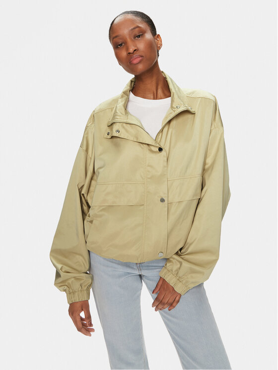 HUGO Hugo Giacca a vento Fahanna-1 50510405 Beige Relaxed Fit