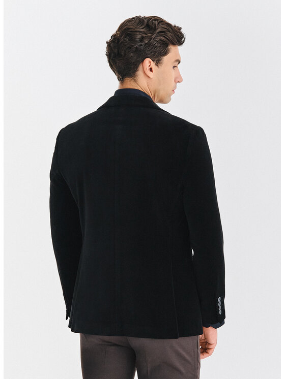Pako Lorente Pako Lorente Marynarka P25WF-3X-024 Czarny Slim Fit