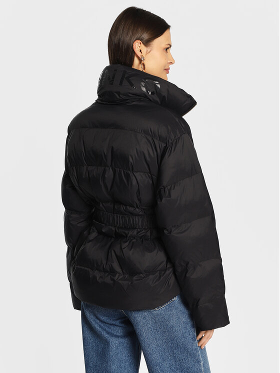 PINKO PINKO Зимова куртка Iva 1G18E5 Y834 Чорний Regular Fit