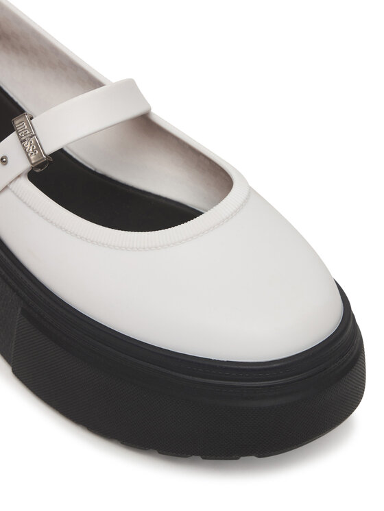 Melissa Melissa Baleríny Soft Ballerina Platform Ad 37858 Bílá