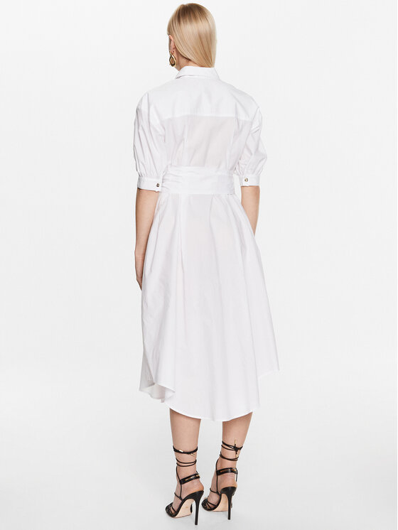 PINKO Pinko Haljina košulja 100886 Y6VW Bijela Regular Fit