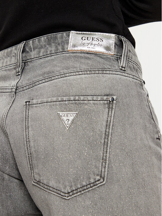 Guess Guess Jeansy W5RA96 D5M31 Szary Regular Fit