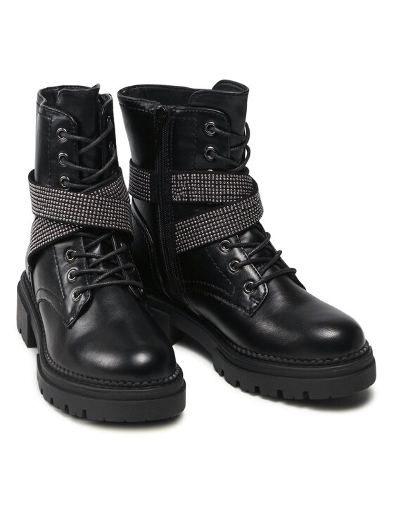 Jenny Fairy Jenny Fairy Schnürstiefeletten WS5579-19 Schwarz