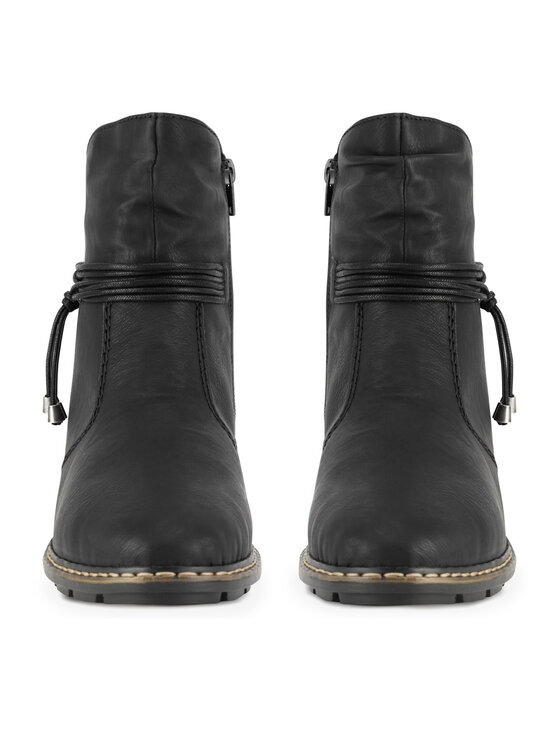 Rieker Rieker Stiefeletten 77263-00 Schwarz