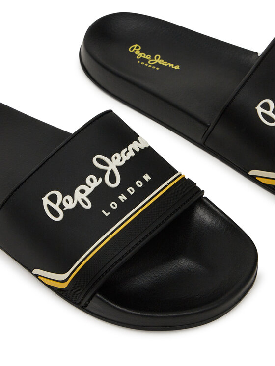 Pepe Jeans Pepe Jeans Plätud Slider Origin M PMS70160 Must