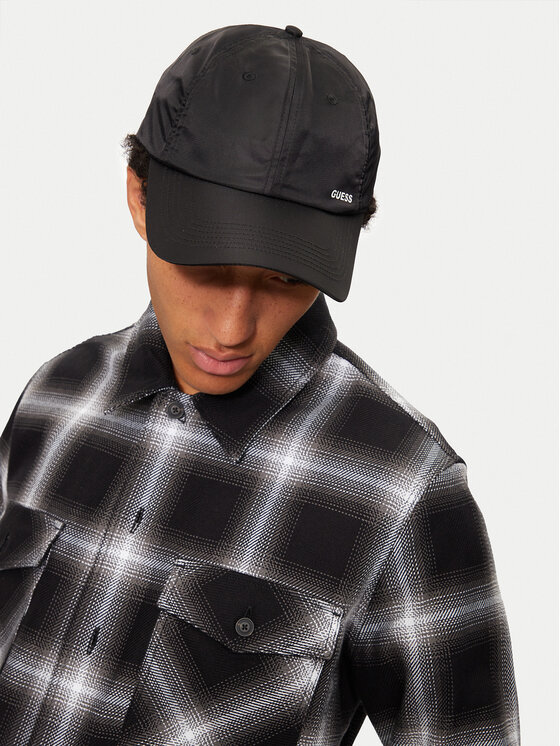 Guess Guess Cap AM9415 NYL01 Schwarz