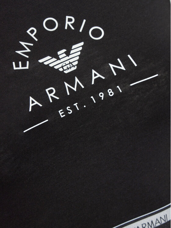 Emporio Armani Underwear Emporio Armani Underwear Top nedrček 164430 4R227 00020 Črna Slim Fit