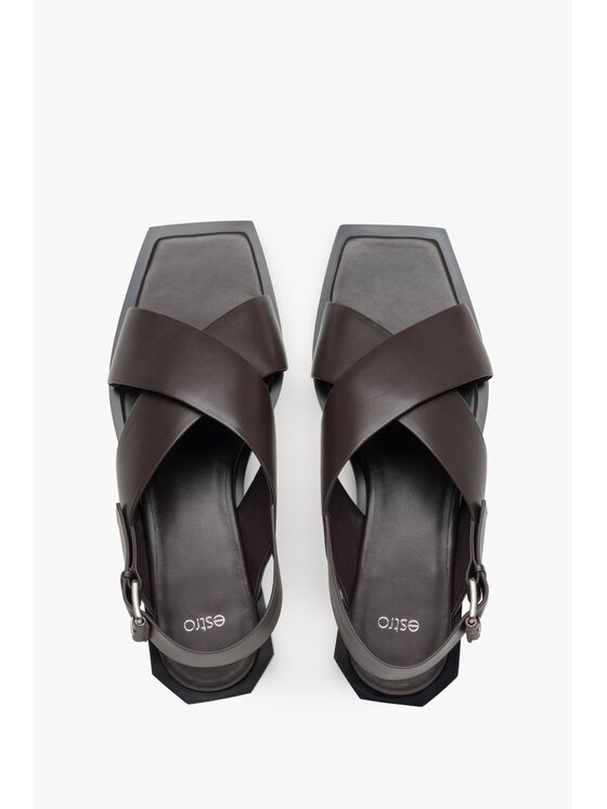 Estro Estro Σανδάλια ER00114730 Καφέ