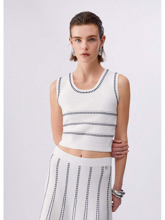 Liu Jo Liu Jo Sweter WA6146MA81R03A83 Fioletowy Regular Fit